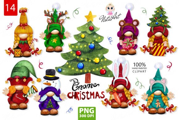 Christmas Carnival Gnomes, Dwarves Carni Illustrations Review