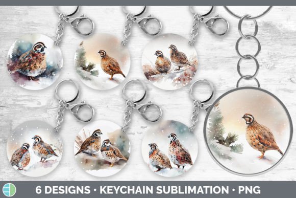 Christmas Quail Keychain Bundle Review