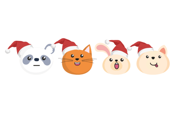 Design Animal Christmas Illustrations for Festive Web Content